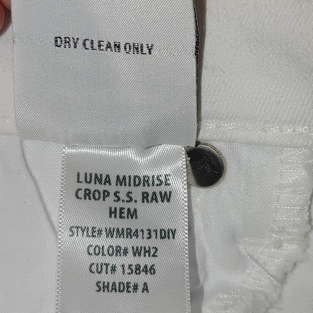 HUDSON LUNA GROMMETED SKINNY CROP 25 - Picture 15 of 15